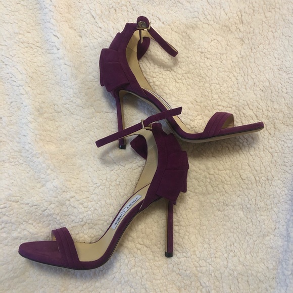 Jimmy Choo Hand-Pleated ‘Kerry’ Ruffled Sandals - Picture 7 of 8